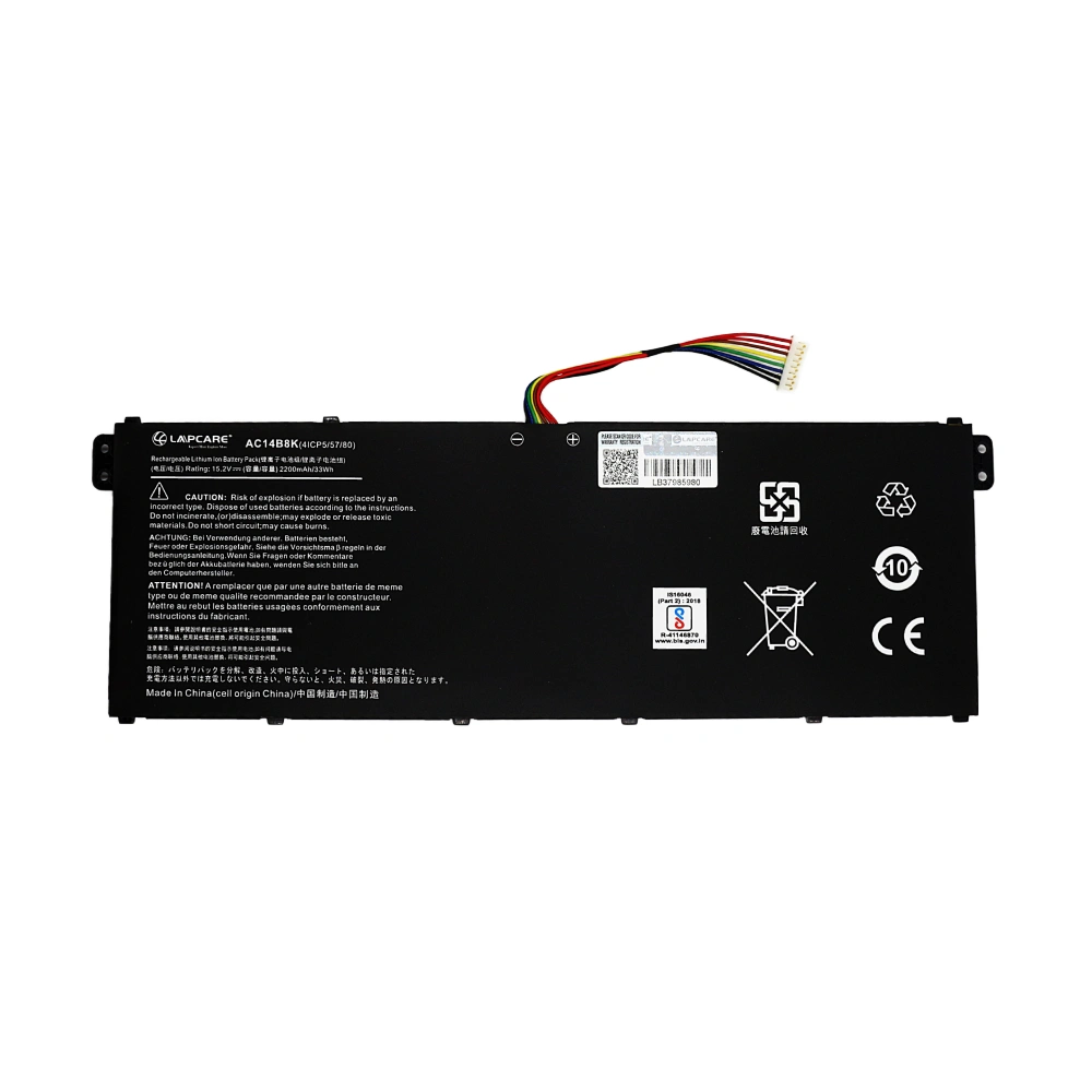 Lapcare Laptop Battery Compatible For ACER V3-111 | AC14B8K view 2